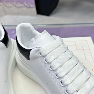 Zapatos Casuales de Diseñador de Lujo MQ para Hombre y Mujer, Clásicos Negros, Alexander Original, McQueenes, Zapatos Deportivos de Moda para Caminar - Product Image 5