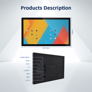Waterdichte Commerciële Touchscreen Monitor 27 32 Inch Met Hoge Helderheid Voor Indoor Reclame Digitale Bewegwijzering - Product Image 3
