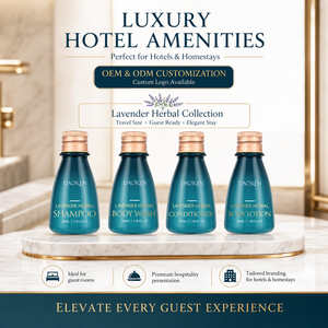 Shampooing et après-shampoing hydratants jetables de 35 ml à la lavande, marque privée OEM, pour hôtels et maisons <span class=keywords><strong>d</strong></span>'hôtes - Product Image 2