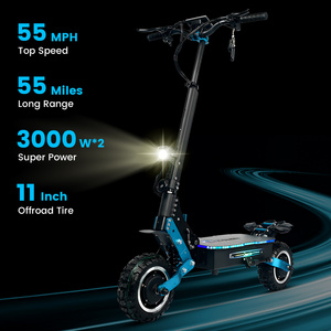 Scooter Eléctrico JLM H5, Stock en EE. UU., Directo de Fábrica, Motor Dual de 6000W, 60V 30Ah, 85km/h, Todoterreno, Neumático de 11 Pulgadas - Product Image 4