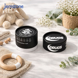 Emballage personnalisé en tube de papier kraft écologique pour pilules en poudre, emballage en tube de carton cylindrique, emballage en tube de papier de qualité alimentaire pour compléments alimentaires - Product Image 4