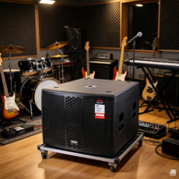 VAMAV Bocina Profesional Nova TX18S 1000W  RMS EFECTOS DSP AMPLIFICADOR CLASE D Subwoofer De Madera De 18 Pulgadas