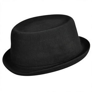 Genuine Leather Cowboy Hats BS International Custom Branded Unisex Casual <b>Travel</b> Headwear Leather Braided <b>Band</b> All Seasons - Product Image 5