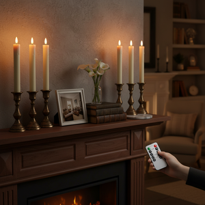 Candele LED Senza Fiamma con Telecomando e Timer, Categoria Prodotto Premium - Product Image 3