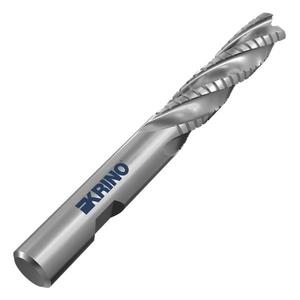 KRINO - 240221200 HSS-CO 8% Fraises à queue à quatre cannelures avec queue Weldon pour la finition de longues séries de forets - Product Image 3