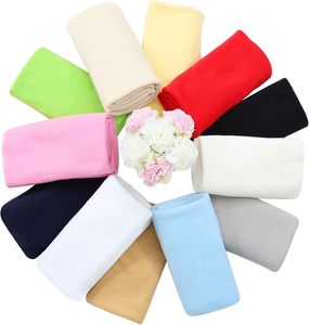 <b>Cheap</b> Wholesale Custom Multicolor Soft Fleece Flannel Throw Blanket Knitted Plain Solid Design 100% Polyester Four Seasons Use - Product Image 5