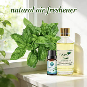 زيت عطري طبيعي من ماركة هايروي بسعر المصنع، من أوراق الريحان، للناشر العطري مع تأثير على المزاج - Product Image 3