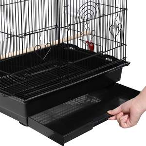 Support roulant détachable à toit ouvert de 64 pouces perroquet inséparables pinsons canaris perruches calopsittes perruche perroquet Conures Cage - Product Image 4