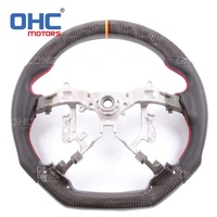 Roda Kemudi Serat Karbon 100% Untuk Toyota Estima Highlander Camry 2006 2007 2008 2009 2010 2011 2012 2013