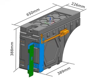Cajas de Herramientas Laterales para Camionetas <span class=keywords><strong>en</strong></span> Oferta para Toyota Tacoma Hilux Ford Ranger <span class=keywords><strong>Jeep</strong></span> Nissan Navara Isuzu D-max Mitsubishi Triton - Product Image 1