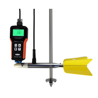 Survey Equipment Supply Portable Handheld Digital Current Velocity Water Flow Meter for Irrigation Field Measurement Projects