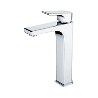 Robinet de lavabo à débit bas monté sur un pont de hauteur moyenne Standard du brésil pour salle de bain
