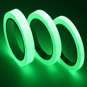 Rouleau de vinyle luminescent qui brille dans le noir, ruban adhésif réfléchissant de sécurité haute luminosité pour la décoration des escaliers et des sols - Product Image 5