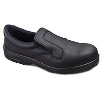 Vente en gros de chaussures de chef S2 chaussures standard en PU injection semelle extérieure antidérapante avec embout en acier chaussures de travail de cuisine