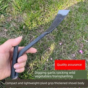 <span class=keywords><strong>Pelle</strong></span> de jardinage intégrée en acier au manganèse pour la plantation de fleurs, la culture de légumes, le désherbage et le creusement de trous dans le sol en extérieur - Product Image 2