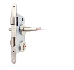 قفل باب مقاوم للحريق من الفولاذ المقاوم للصدأ عالي الجودة مع مسافة خلفية 70 مم ومفتاح واحد للأبواب المقاومة للحريق - Product Image 6