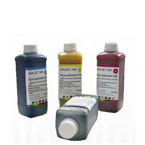 6 colores tinta Eco-solvente para banners/hojas de PVC/coche/abrigos/lona flex impresión