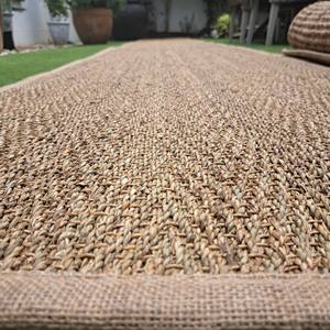 Tapis d'intérieur en <span class=keywords><strong>sisal</strong></span> naturel, écologique, antidérapant, durable, à poils longs, épais, pour chambre à coucher, propriété résidentielle haut de gamme, bureau, commerce - Product Image 6