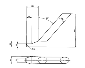 IEC 60335-2-92 Abbildung 103 Fußprüfer für Rasen- und Sandverteiler - Product Image 4