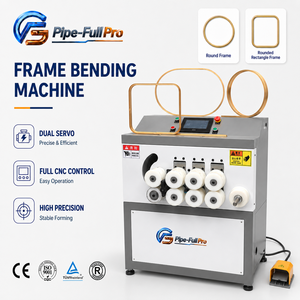 เครื่องดัดโครง CNC แบบเซอร์โวคู่ สำหรับดัดโค้งอะลูมิเนียมโปรไฟล์ แบบทางเดียว สำหรับกรอบกระจก กรอบรูป สายการผลิตกรอบ - Product Image 1