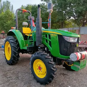 Tracteur d'occasion holland FIAT Lovol SNH704 70hp 4wd tracteur agricole à deux roues avec petite mini machine compacte d'équipement agricole