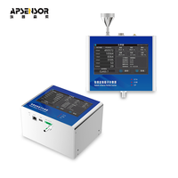 Contador de Partículas en Suspensión para Cuartos Limpios, Acero Inoxidable 304, Monitor en Línea, 28.3L/min, 6 Canales, RS485, RJ45, Control de Flujo PID