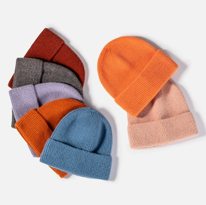 Winter Warm Knit Beanie Hat for Women <b>Men</b> Soft Ribbed Cuffed <b>Cap</b> Fashion Solid Color Casual Knitted Hat for Outdoor Daily Wear - Product Image 6