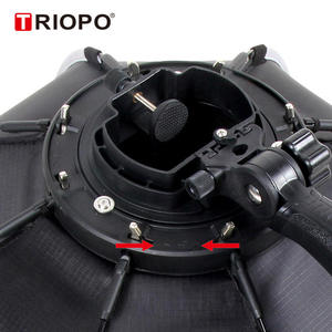 Diffuseur de flash réfléchissant portable professionnel à montage rapide KS2-65 65cm pour éclairage de <span class=keywords><strong>studio</strong></span> photo et boîte à lumière douce - Product Image 6