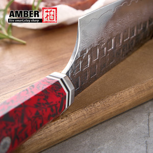 <span class=keywords><strong>Cuchillos</strong></span> Gyuto Japoneses <span class=keywords><strong>de</strong></span> Acero Damasco <span class=keywords><strong>de</strong></span> 67 Capas <span class=keywords><strong>de</strong></span> Calidad Superior, Forjados a Mano, Extra Afilados, <span class=keywords><strong>Precio</strong></span> <span class=keywords><strong>de</strong></span> Fábrica <span class=keywords><strong>para</strong></span> Cocina - Product Image 4