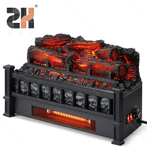 Cheminée électrique à flamme LED réaliste <span class=keywords><strong>de</strong></span> 20 pouces pour décoration intérieure <span class=keywords><strong>de</strong></span> salon, <span class=keywords><strong>insert</strong></span> <span class=keywords><strong>de</strong></span> cheminée, chauffage <span class=keywords><strong>de</strong></span> 1500 W - Product Image 3