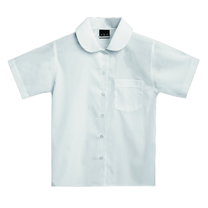 เสื้อนักเรียนสีขาวแขนสั้นสำหรับเด็ก |   OEM และ RTS จัดหาสินค้าจากโรงงาน FMF - Product Image 1
