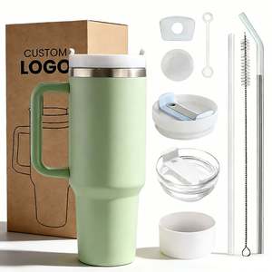 Camping <b>Tumbler</b> 40oz Stainless Steel Leak-Proof Shatterproof for Outdoor <b>Picnic</b> Hiking - Product Image 1