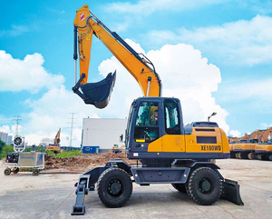 Excavatrice sur roues haute performance XE180WD, 18 tonnes, transmission 4x4 pour opérations rapides en milieu urbain et routier - Product Image 6