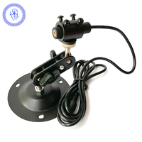 Générateur de ligne rouge focalisable à 15 degrés, diode laser 650nm 5mW 5v avec adaptateur