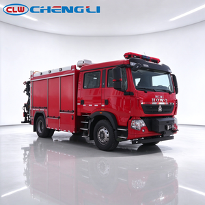 Camion-citerne anti-corrosion 25000L, volume total 8x4, Sinotruk HOWO, pour lutte contre les incendies, idéal pour les urgences incendie en usine et au port – Approvisionnement direct usine - Product Image 4