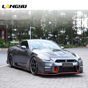 กันชนหลังแบบ bmper ด้านหน้าอุปกรณ์เสริมสำหรับรถยนต์ Nissan <span class=keywords><strong>GTR</strong></span> R35อัพเกรด <span class=keywords><strong>Nismo</strong></span> - Product Image 6