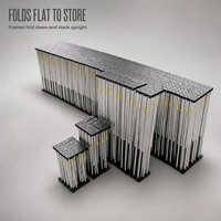 Plateforme de scène pliable, pont modulaire, pieds pliants en X, plateforme de performance portable pour événements