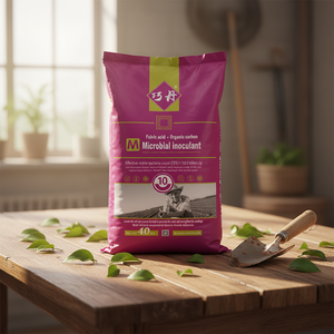 Fertilizzante Microbico Organico all'Acido Umico Qiaodan con Contenuto Batterico di 1 Miliardo/g in Granuli - Product Image 1