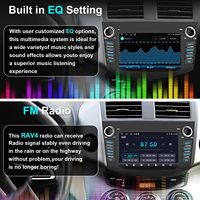 Autoradio Android 4 Go de RAM 64 Go de ROM Navigation GPS pour Toyota RAV4 2006 2007 2008 2009 2010 2011 2012