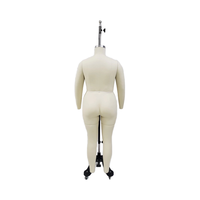 Mannequin de robe de graisse pour femme sur mesure Forme du corps américain européen 1 XL Corps complet en fibre de verre recouvert de toile Jambes détachables Plus