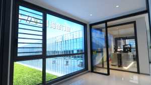 Chất lượng cao nhôm cửa sổ trượt Anodized ngang màn hình muỗi as2047 căn hộ biệt thự Con lăn mù - Product Image 5