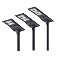 Lampe solaire extérieure de haute qualité avec garantie de 5 ans, 120W 150W 200W 300W, IP65, prix compétitif, haute efficacité, lampadaire solaire LED tout-en-un