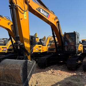 รถขุดตีนตะขาบมือสอง Sany SY235C ขนาด 23.5 ตัน รุ่นปี 2024 เครื่องยนต์ 259 กิโลวัตต์ พร้อมชิ้นส่วนไฮดรอลิก ISUZU - Product Image 1