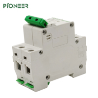 Direct Factory 63 Mcb 2 pôles 32amp DC disjoncteur PA66 matériel 1000V tension nominale LI pour panneaux solaires 40V ampères DC disjoncteur