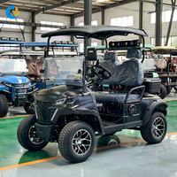 Voiturette de golf électrique chinoise Robetaa abordable 2 places à vendre, 72V Lithium, personnalisée et confortable