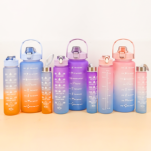 Botella de Agua Deportiva Personalizada Clásica 3 en 1 de Plástico para Gimnasio de 2000 ml con Logotipo - Product Image 5