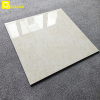 Offre Spéciale populaire beige de luxe pour restaurant cuisine salon série de carreaux de sol en porcelaine émaillée polie