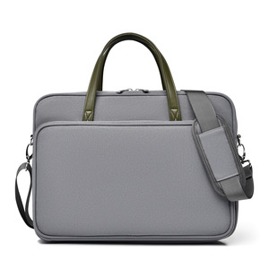 Maletín Portaordenador Portátil de 14 Pulgadas, Estilo Mensajero, Delgado, Espacioso, Ergonómico, con Almohadilla de Espuma, para Hombre, Nuevo, para Viajes, Pequeño - Product Image 4