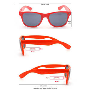 Lunettes de <span class=keywords><strong>soleil</strong></span> polarisées en vrac personnalisées Logo imprimé Lunettes de <span class=keywords><strong>soleil</strong></span> promotionnelles pour l'extérieur <span class=keywords><strong>avec</strong></span> rivet pour les articles de fête - Product Image 3