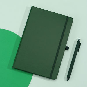 Cuaderno de tapa dura con logotipo personalizado A5 Pu, regalo grabado con láser, cuaderno único, diario, <span class=keywords><strong>plan</strong></span>, <span class=keywords><strong>libro</strong></span>, cuadernos con juego de bolígrafos - Product Image 6